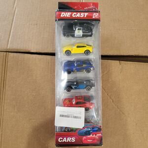 6 Pcs Disney Cars 3 Lightning McQueen Racer Car & Mack Truck Kids Toy Collection